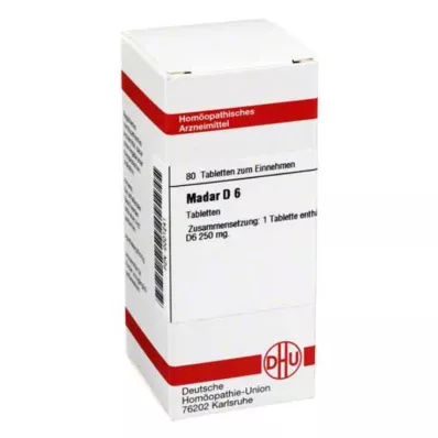 MADAR D 6 tablet, 80 ks