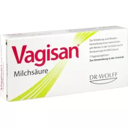 VAGISAN vaginální doplňky kyseliny mléčné, 7 ks