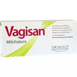 VAGISAN vaginální doplňky kyseliny mléčné, 14 ks