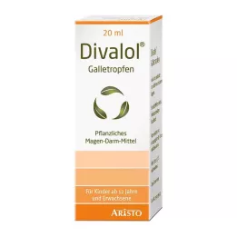 DIVALOL Žlučové kapky, 20 ml