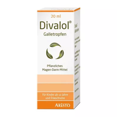 DIVALOL Žlučové kapky, 20 ml DIVALOL Žlučové kapky, 20 ml