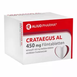 CRATAEGUS AL 450 mg potahované tablety, 50 ks