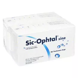 SIC OPHTAL jeho oční kapky oční kapky, 120X0,6 ml