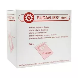 RUDAVLIES-Steril Bandage 6x10 cm, 50 hodin