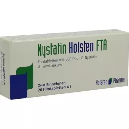 NYSTATIN Holsten filmové tablety, 20 ks