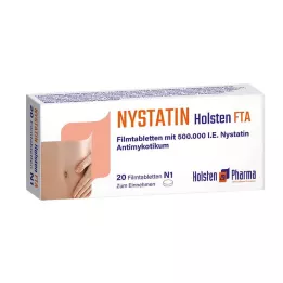 NYSTATIN Holsten potahované tablety, 20 ks