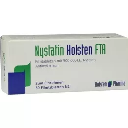 NYSTATIN Holsten filmové tablety, 50 ks