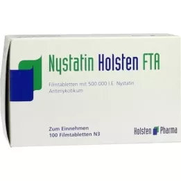 NYSTATIN Holsten filmové tablety, 100 ks