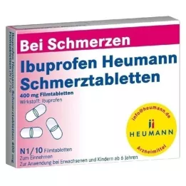 IBUPROFEN Heumann Painkillers 400 mg, 10 ks