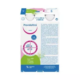 PROVIDE Xtra Drink Apfel pití láhev, 4x200 ml