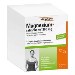 MAGNESIUM-RATIOPHARM 300 mg mikropelety s granulemi, 40 ks
