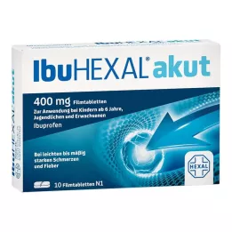 IBUHEXAL akut 400 potahovaných tablet, 10 ks