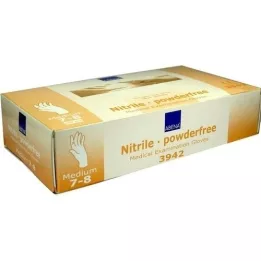 NITRIL Rukavice Akcelerátor bez prášku -bez médium, 100 ks