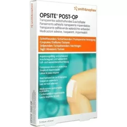 OPSITE Post-OP 8,5x9,5 cm asociace, 5 ks