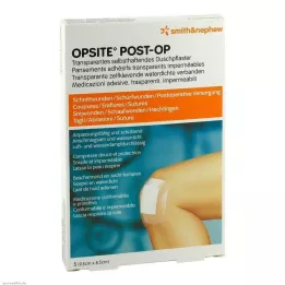 OPSITE Sloupek-OP obvaz 8,5x9,5 cm, 5 ks