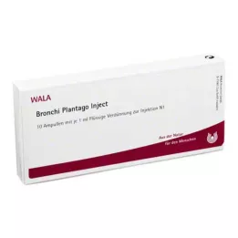BRONCHI PLANTAGO Injekční ampule, 10X1 ml