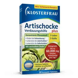 Klosterfrau Artichoke Plus Choline tablety (30 kusů)