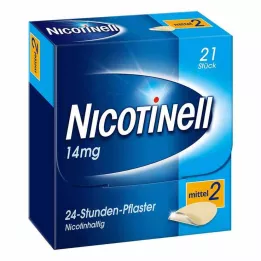 NICOTINELL 14 mg/24hodinová náplast 35 mg, 21 ks