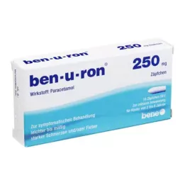 BEN-U-RON 250 mg čípky, 10 ks