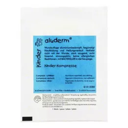 ALUDERM Dětské obklady 6x6 cm, 1 kus
