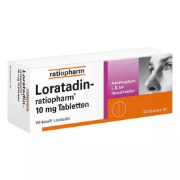 LORATADIN-ratiopharm 10 mg tablety, 50 ks