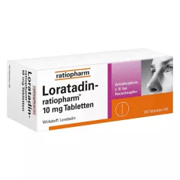 LORATADIN-ratiopharm 10 mg tablety, 100 ks