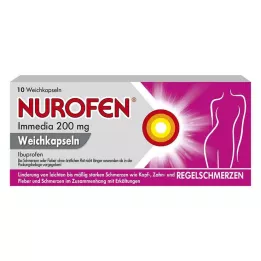 NUROFEN Immedia 200 mg měkké tobolky, 10 ks