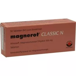 MAGNEROT CLASSIC n tablety, 50 ks