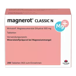 MAGNEROT CLASSIC N tablety, 200 ks
