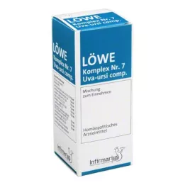 LÖWE KOMPLEX Č. 7 UVA URSI comp.sropfen, 100 ml