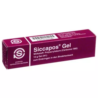 SICCAPOS Gel, 10 g SICCAPOS Gel, 10 g