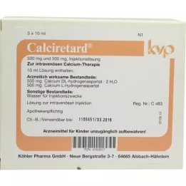 CALCIRETARD ampules, 5x10 ml