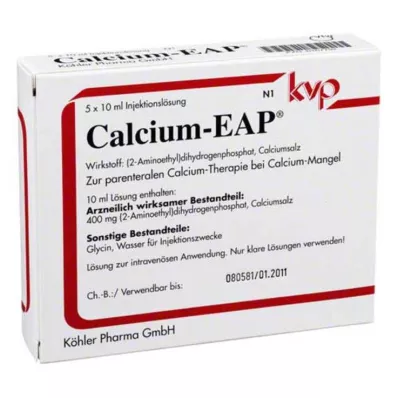 CALCIUM EAP Ampule, 5X10 ml