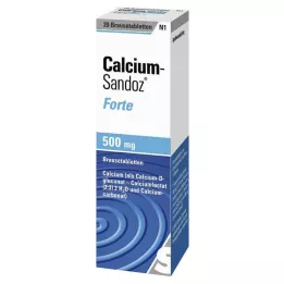 CALCIUM SANDOZ šumivé tablety forte, 20 ks