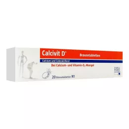 CALCIVIT D šumivé tablety, 20 ks