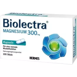 BIOLECTRA hořčík 300 mg tobolek, 100 ks