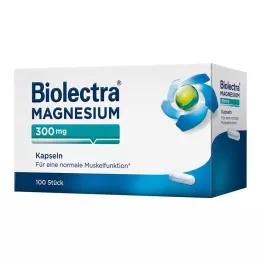 BIOLECTRA Hořčík 300 mg tobolky, 100 ks