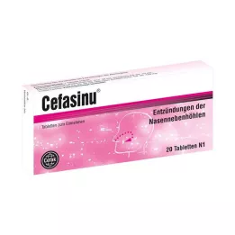 CEFASINU Tablety, 20 ks