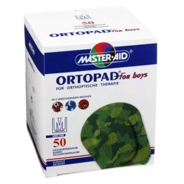 ORTOPAD pro chlapce střední autolionpastras, 50 ks