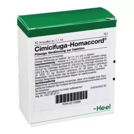 CIMICIFUGA HOMACCORD ampules, 10 ks