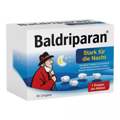 BALDRIPARAN Silné noční potahované tablety, 90 ks