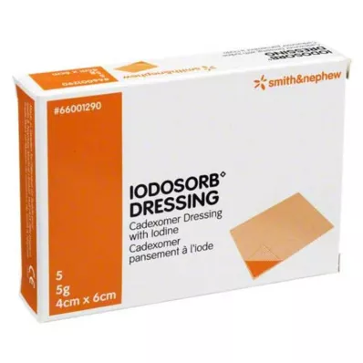 IODOSORB Obvaz, 5X5 g IODOSORB Obvaz, 5X5 g