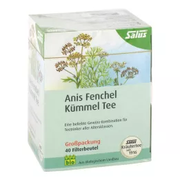 ANIS FENCHEL Kmínový čaj AFeKü Bio Salus Filtrační sáček, 40 ks