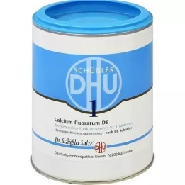 BIOCHEMIE DHU 1 tablety vápníkového fluoratum D 6, 1000 ks