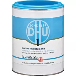 BIOCHEMIE DHU 1 tablety vápníkového fluoratum D 12, 1000 ks
