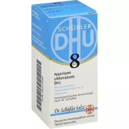 BIOCHEMIE DHU 8 tablety chloratum sodného D 12, 80 ks