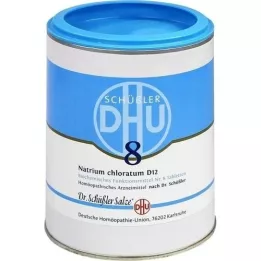 BIOCHEMIE DHU 8 tablety chloratum sodného D 12, 1000 ks