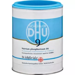 BIOCHEMIE DHU 9 tablety sodného fosforikum d 6, 1000 ks