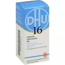 BIOCHEMIE DHU 16 tabletů chloratum Lithia, 80 ks