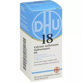 BIOCHEMIE DHU 18 tablet sulfuratum vápenatého D 6, 80 ks